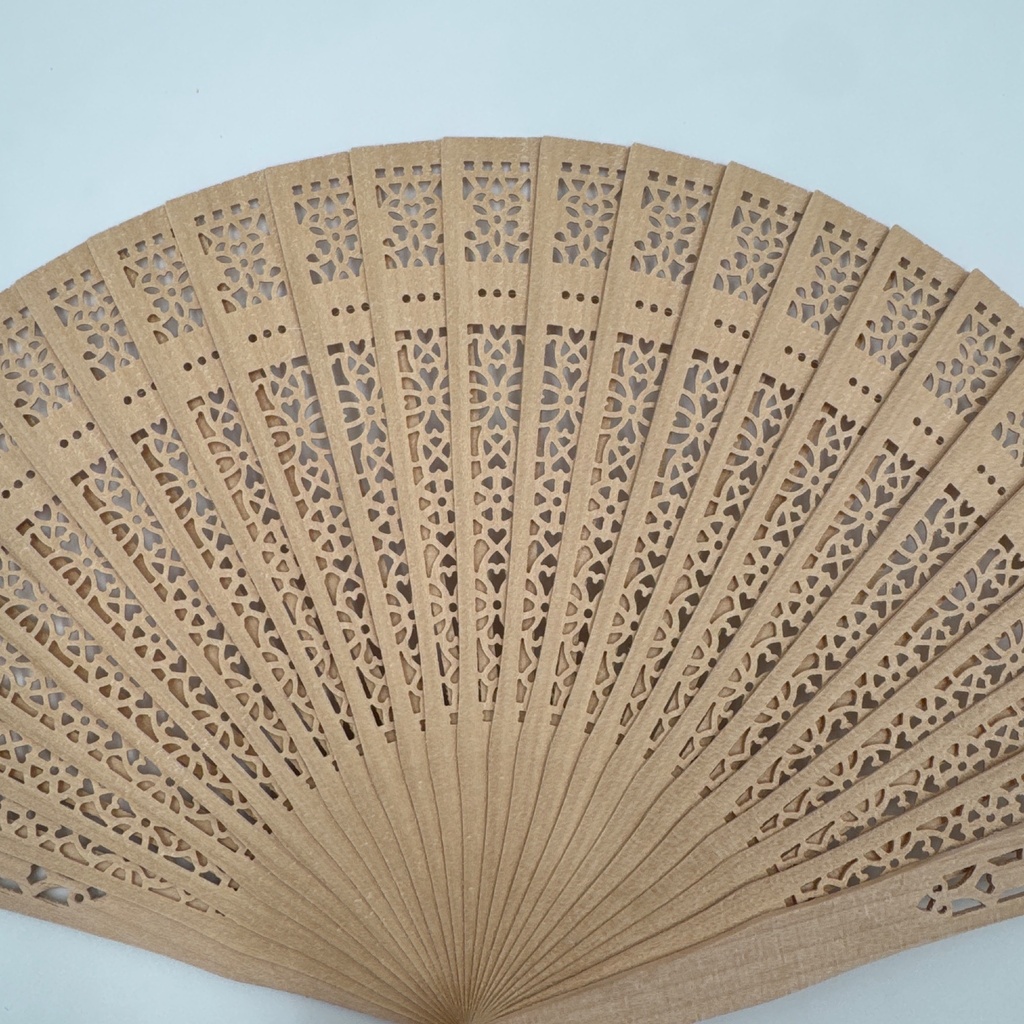 ABANICO DE MADERA