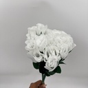 BOTON DE ROSA X 20 BLANCO