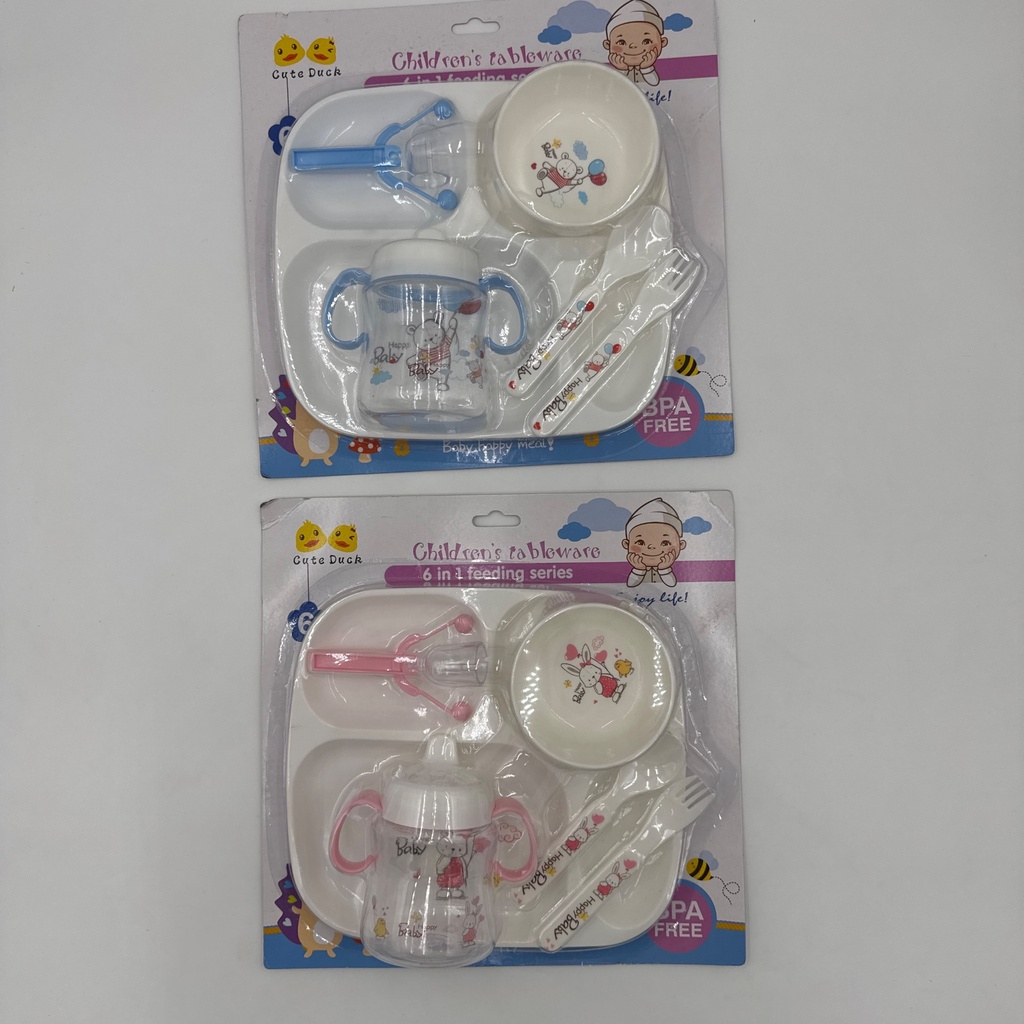 SET INFANTIL DE 4 PIEZAS DE MELAMINA
