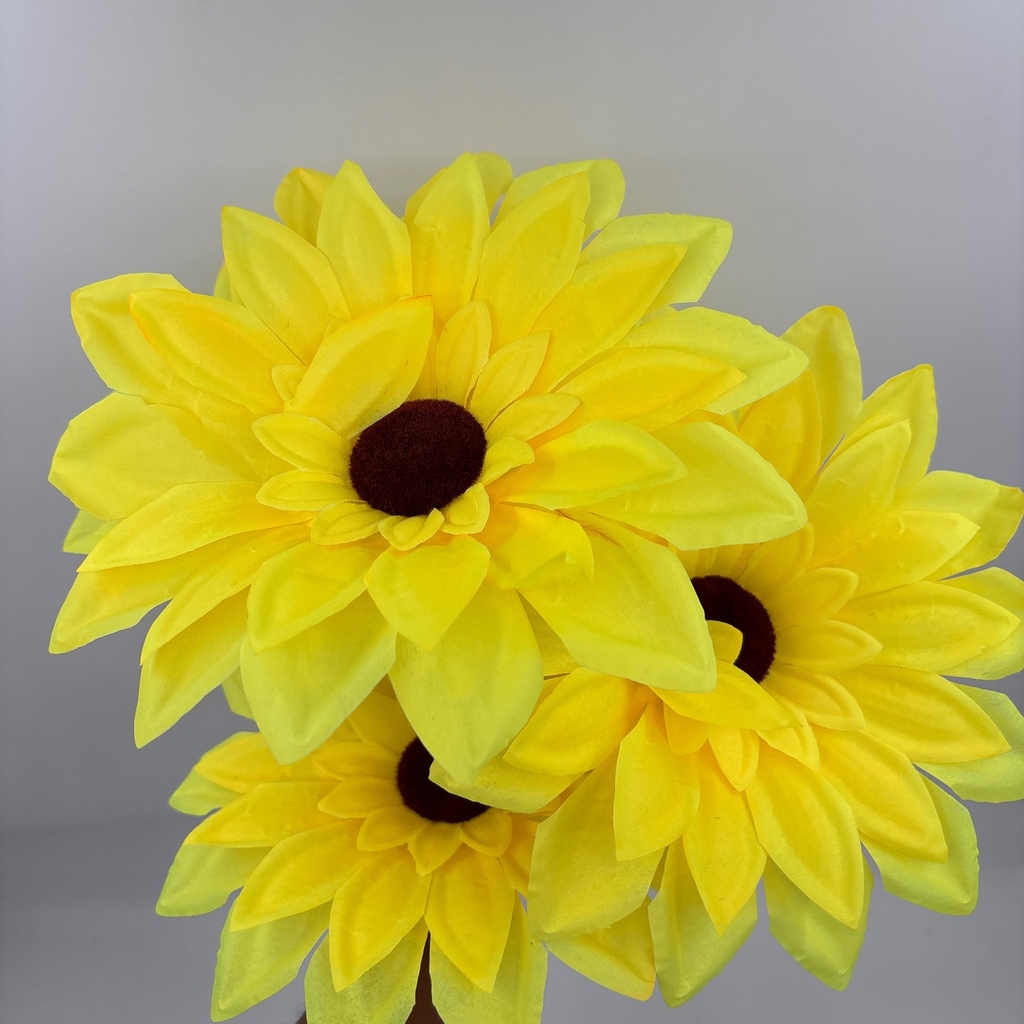 FLOR SUPER NOVA X 5 AMARILLO