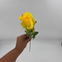 BOTÓN DE ROSA NATURAL AMARILLO