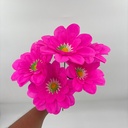 FLOR COPO DE NIEVE X 5 FUCSIA