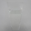 PAPEL CELOFÁN X 30 P/1 DOCENA MITAD TRANSPARENTE BLANCO 61453