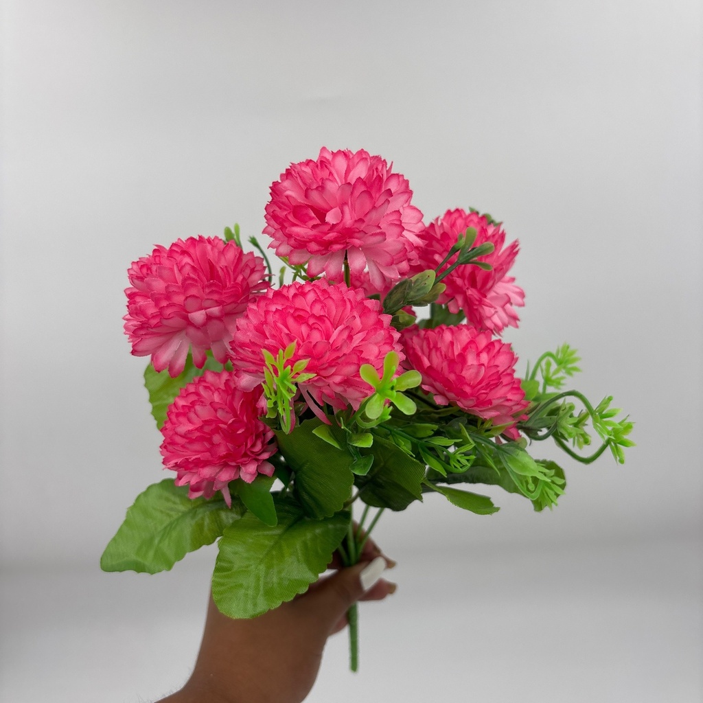 POMPONCITO X 7 ROSADO